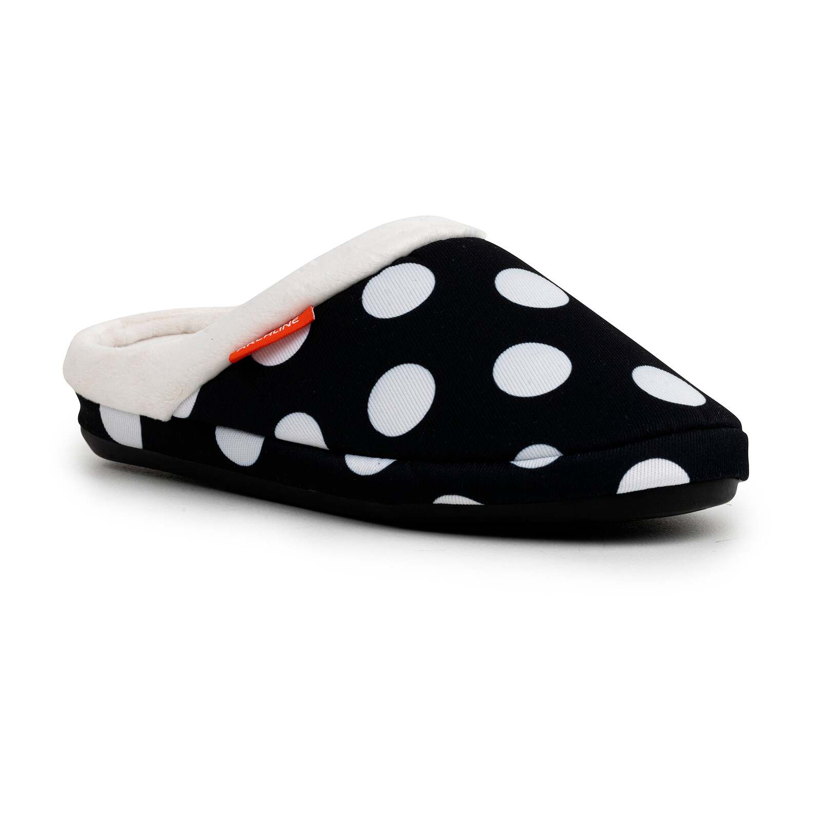 Men's Thongs & Sandals: ARCHLINE Orthotic Slippers Slip On Arch Scuffs Pain Relief Moccasins - Polka Dots - EU 40