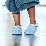 Women's Uggs & Slippers: ARCHLINE Orthotic Slippers Closed Scuffs Pain Relief Moccasins - Sky Blue - EUR 40