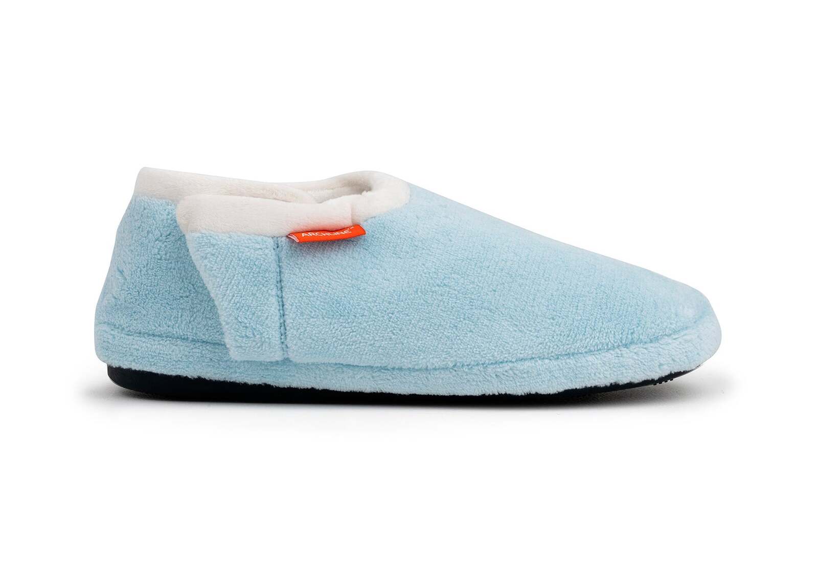 ARCHLINE Orthotic Slippers Closed Scuffs Pain Relief Moccasins - Sky Blue - EUR 41