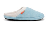 ARCHLINE Orthotic Slippers Slip On Arch Scuffs Pain Relief Moccasins - Baby Blue - EU 41