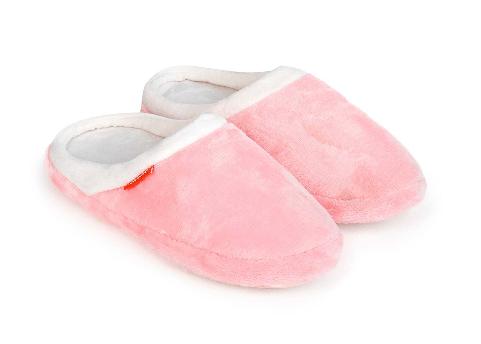 ARCHLINE Orthotic Slippers Slip On Arch Scuffs Pain Relief Moccasins - Pink - EU 36