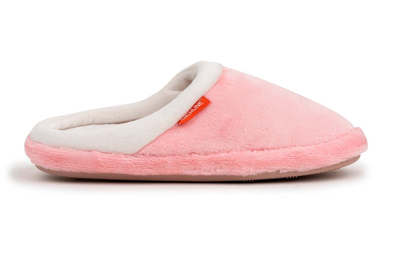 ARCHLINE Orthotic Slippers Slip On Arch Scuffs Pain Relief Moccasins - Pink - EU 36