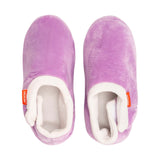 ARCHLINE Orthotic Slippers CLOSED Arch Scuffs Pain Relief Moccasins - Lilac - EU 37