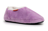 ARCHLINE Orthotic Slippers CLOSED Arch Scuffs Pain Relief Moccasins - Lilac - EU 37