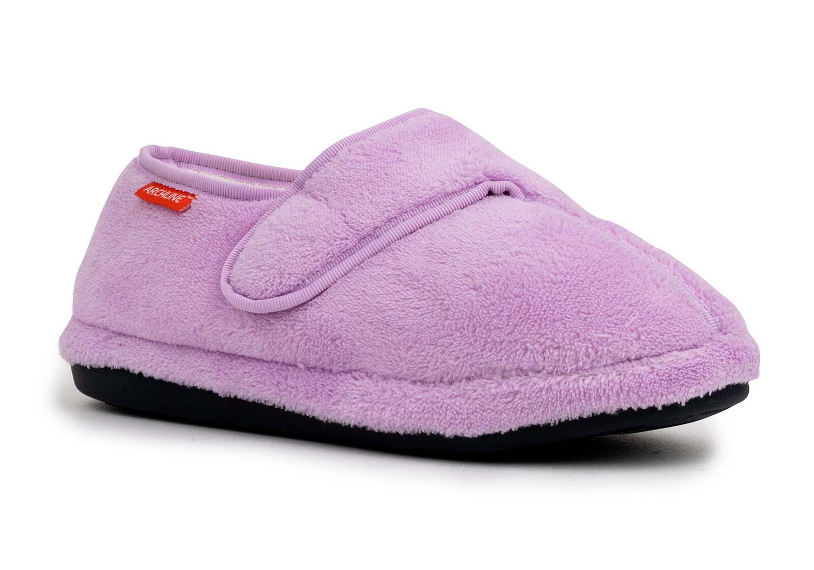 Women's Uggs & Slippers: ARCHLINE Orthotic Plus Slippers Closed Scuffs Pain Relief Moccasins - Lilac - EU 42