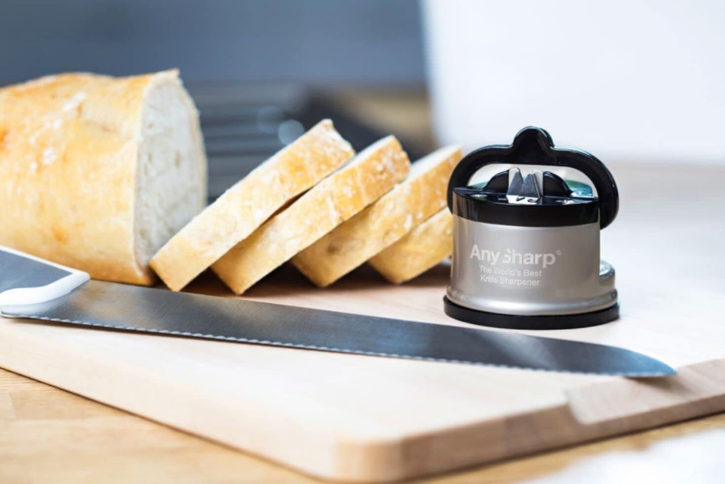 Cutlery: Any Sharp Pro Worlds Best Knife Sharpener for Knives Blades Scissors
