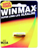 W23A Alkaline Batteries Super Long Life 12V Battery - 1 Pack