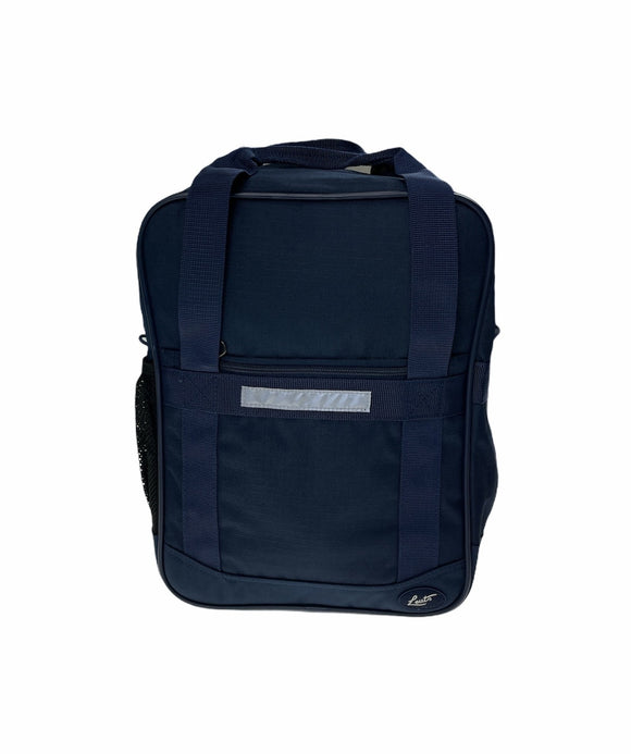 26L Leuts Backpack School Book Library Utility Carry Bag Backpack - Dark Navy