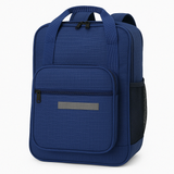 26L Leuts Backpack School Book Library Utility Carry Bag Backpack - Navy