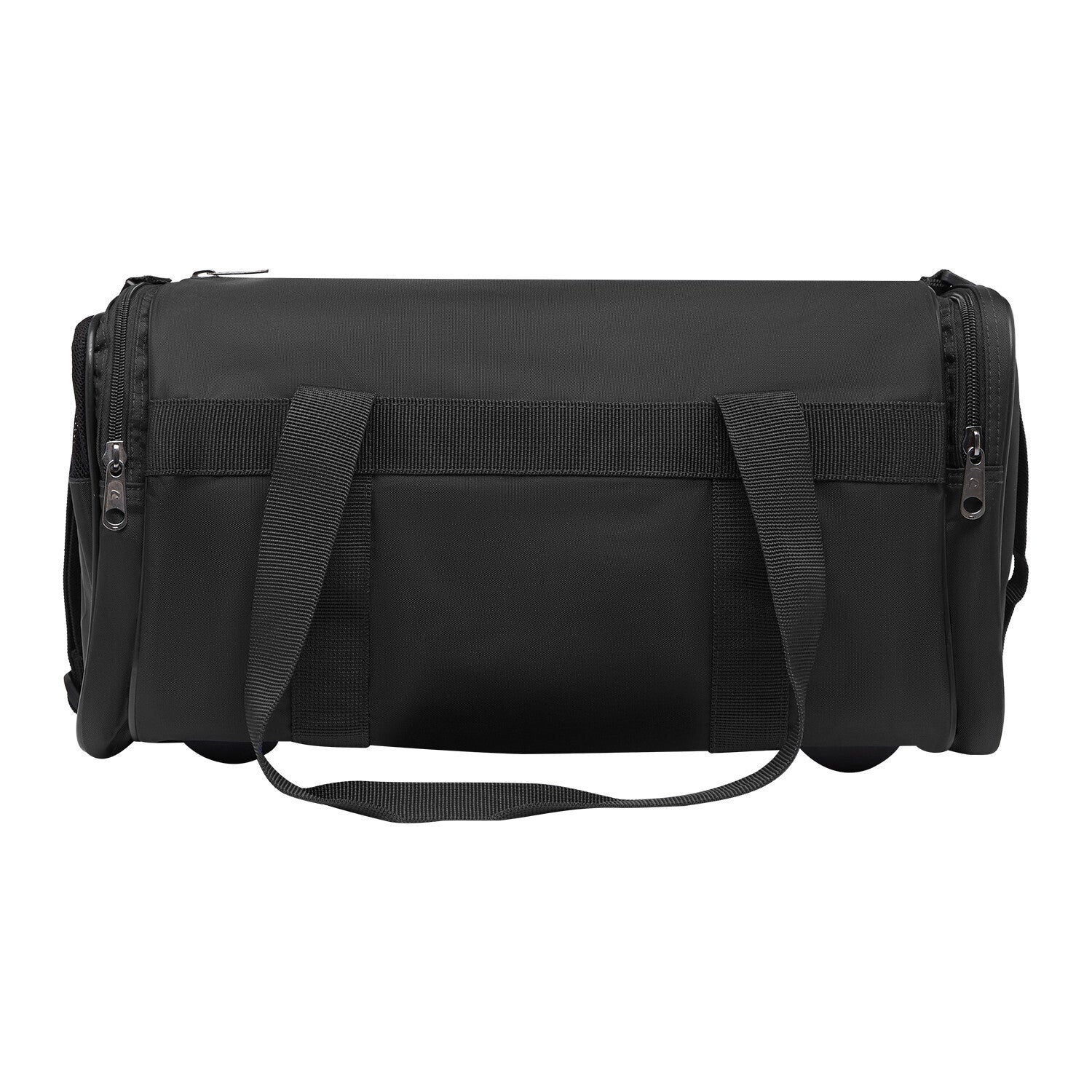 28L Foldable Duffel Bag Travel Gym Sports Luggage Waterproof Polyester - Black