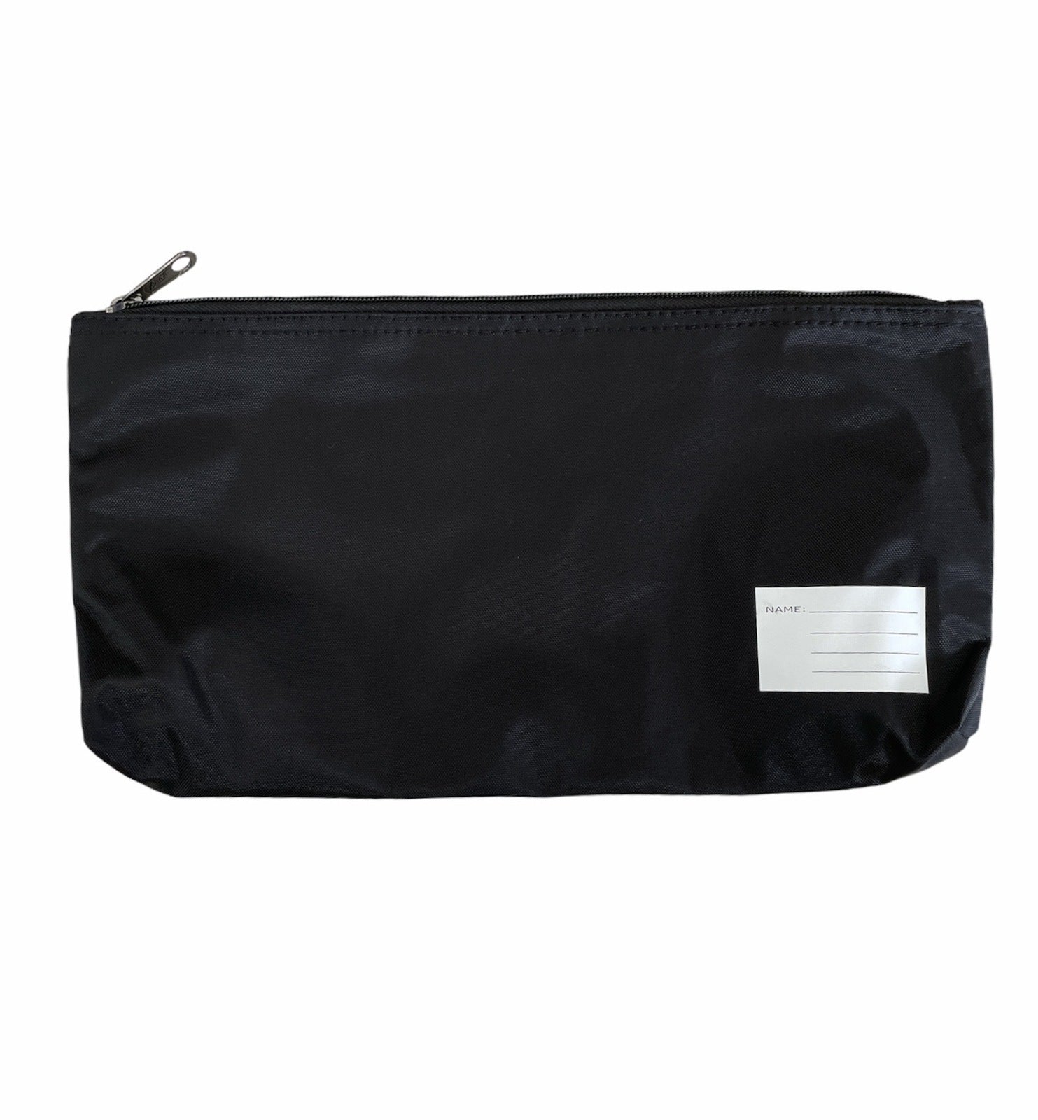 Paper Products: Large Capacity School Stationery Pen Pencil Case Bag - Black