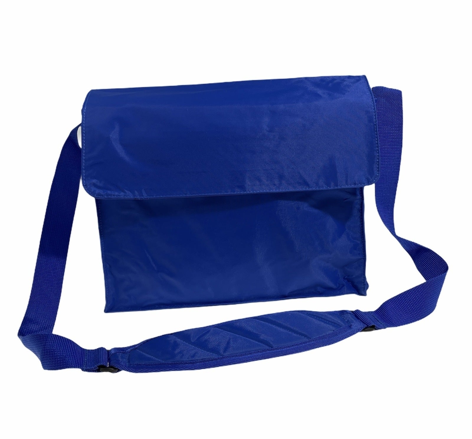 Leuts Tote Shoulder Bag Nylon Waterproof School Books Messenger - Royal Blue
