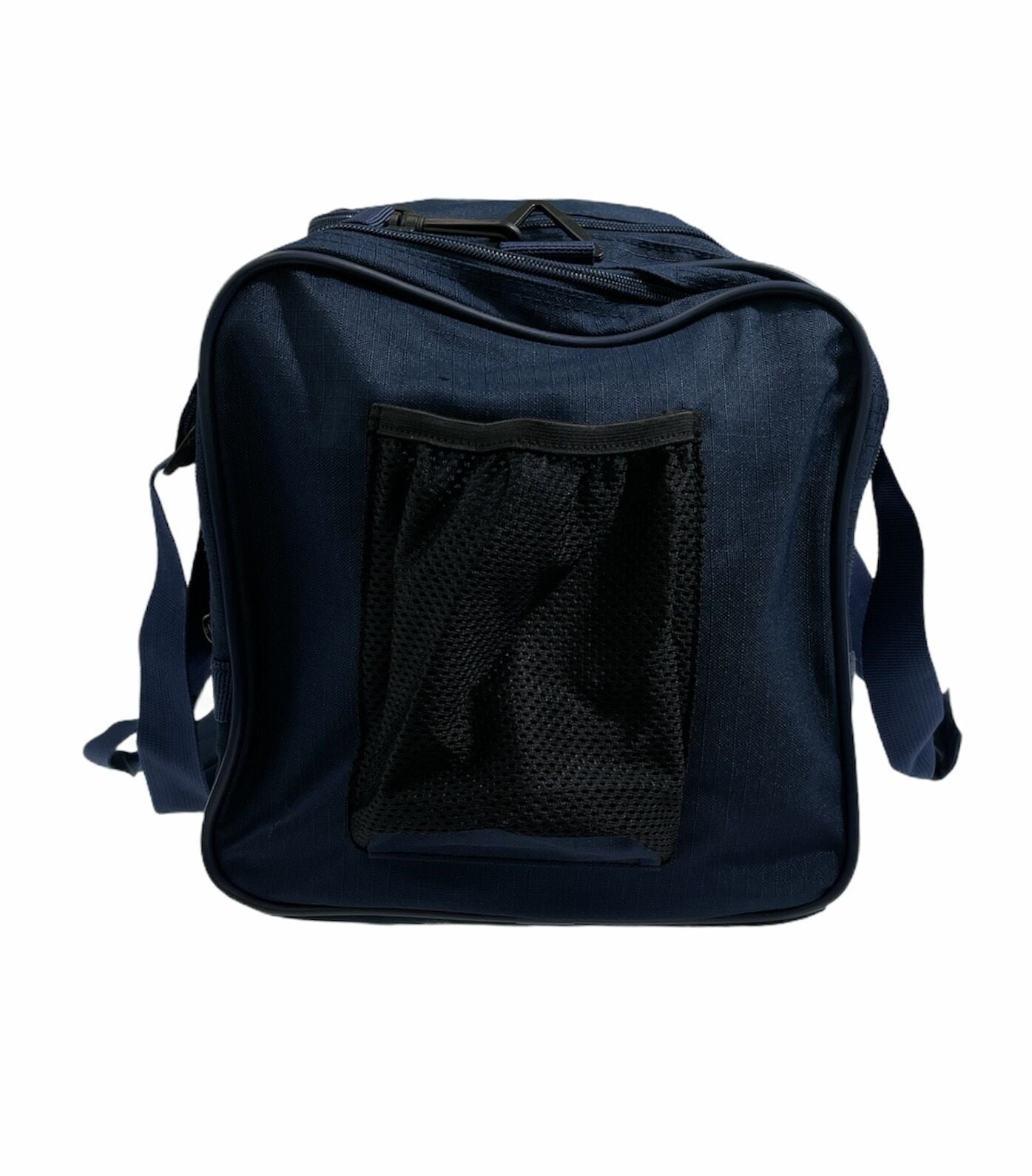 44L Foldable Duffel Bag Travel Gym Sports D-Zip Top Shoulder Strap - Dark Navy