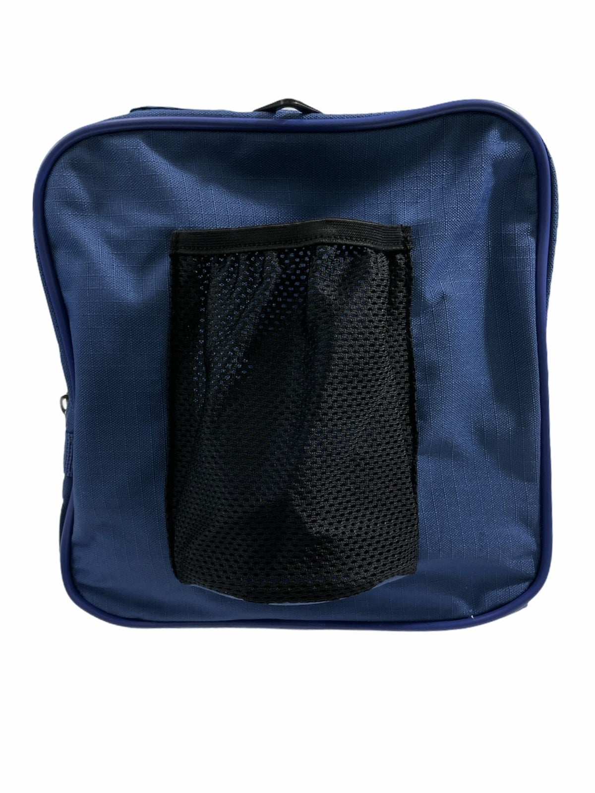 44L Foldable Duffel Bag Travel Gym Sports D-Zip Top Shoulder Strap - Royal Blue