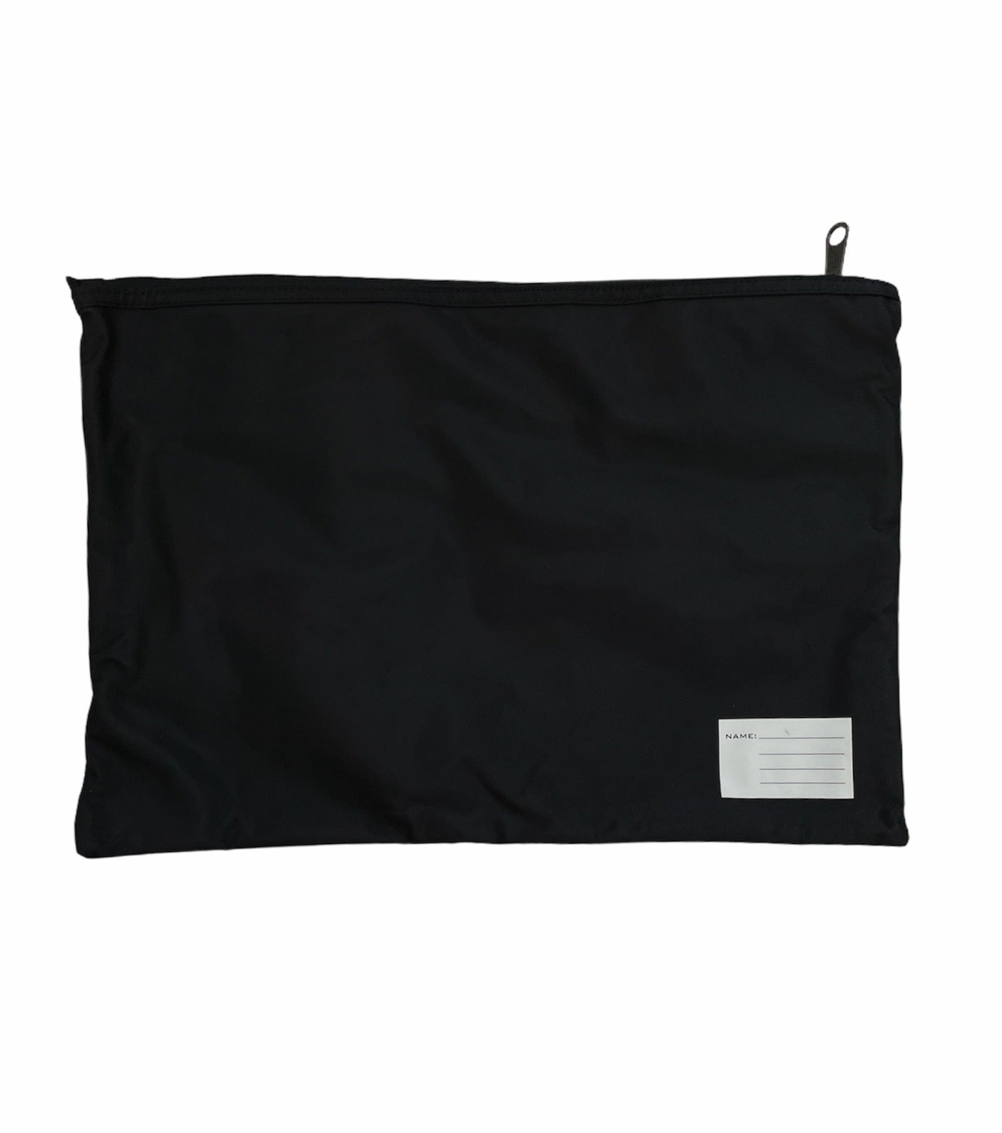 Men's Accessories: Leuts Twin Zip Jumbo Pencil Case Travel Bag Pouch Storage School Office Pen - Black