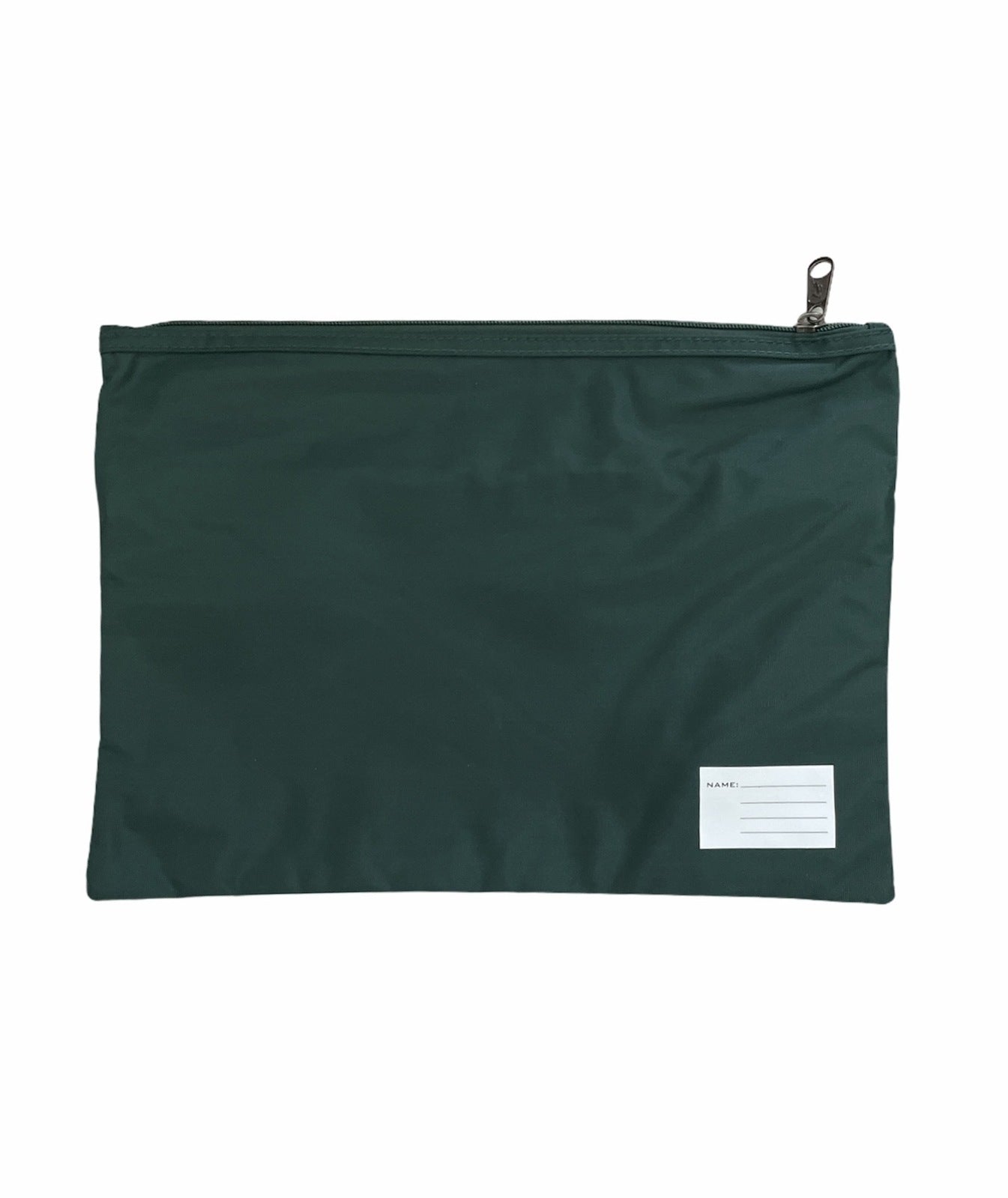 Men's Accessories: Leuts Twin Zip Jumbo Pencil Case Travel Bag Pouch Storage School Office Pen - Bottle Green