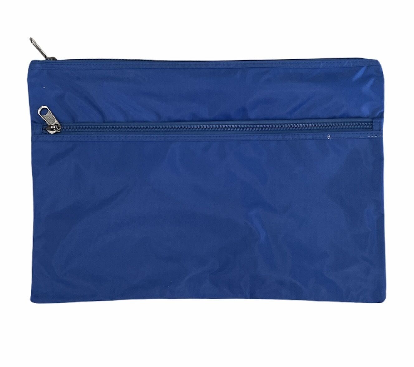 Leuts Jumbo Pencil Case Zip Large Capacity Pen Pouch Compartments - Royal Blue