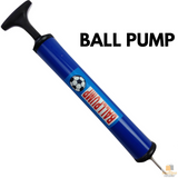 Bicycle Parts: BALL PUMP Air Inflator Soccer Basketball Football Needle Fitness Portable