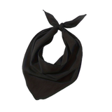 Costumes & Accessories: Plain Bandana 100% COTTON Head Wrap Durag Bandanna Summer Biker Scarf Mask - Plain Black