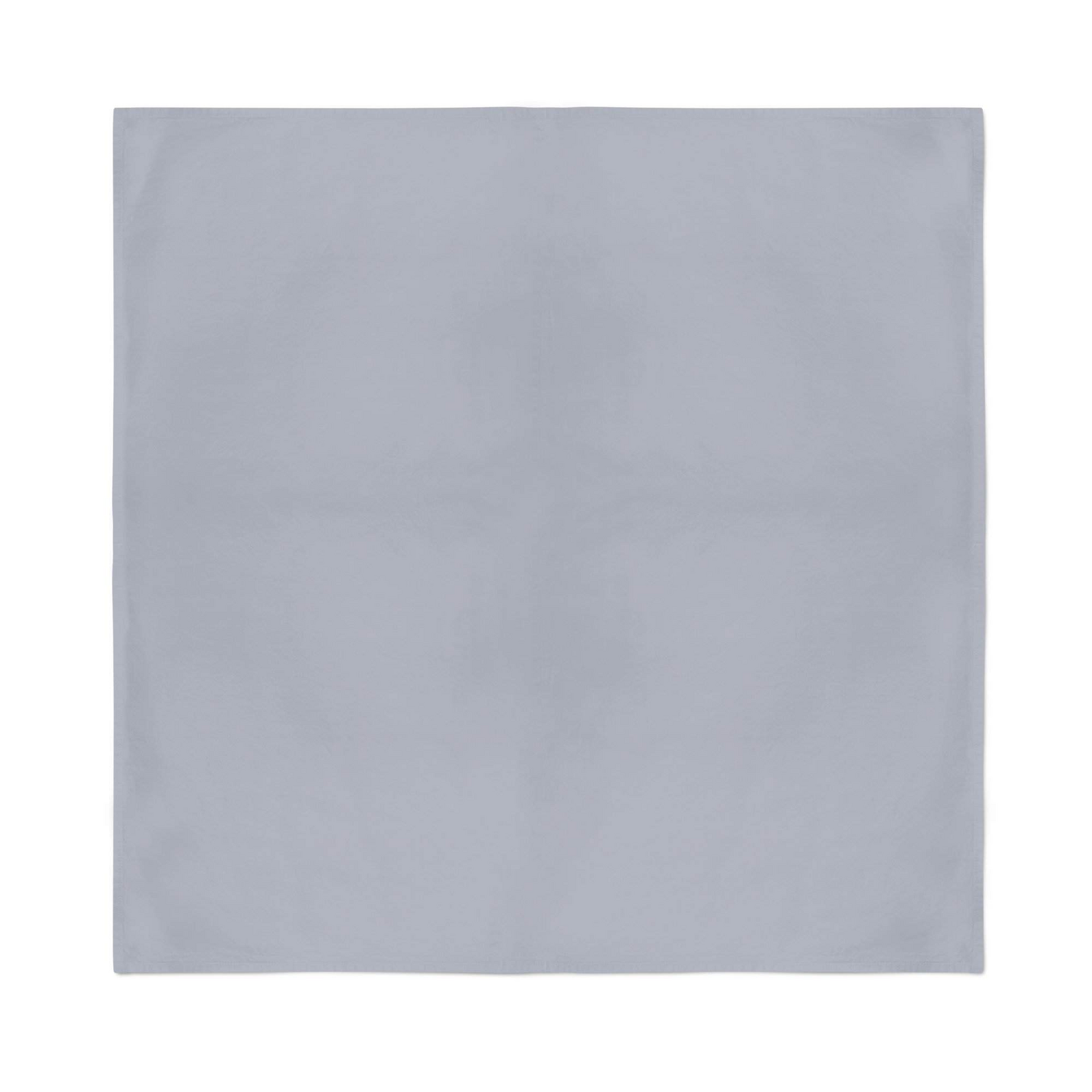 Plain Bandana 100% COTTON Head Wrap Durag Bandanna Summer Biker Scarf Mask - Grey