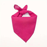 Costumes & Accessories: BANDANA 100% COTTON Head Wrap Durag Bandanna Summer Biker Scarf Mask - Hot Pink