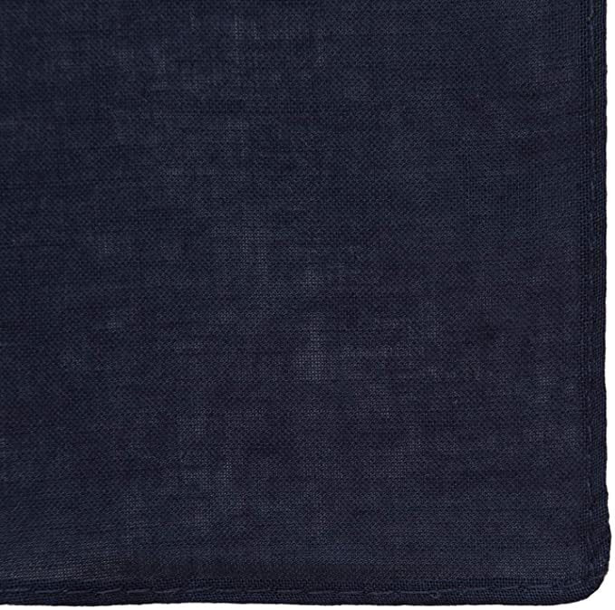 Costumes & Accessories: BANDANA Paisley 100% COTTON Head Wrap Durag Bandanna Summer Biker Scarf Mask - Navy Blue (Plain)