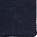 Costumes & Accessories: BANDANA Paisley 100% COTTON Head Wrap Durag Bandanna Summer Biker Scarf Mask - Navy Blue (Plain)