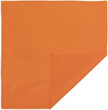 Costumes & Accessories: Plain Bandana 100% COTTON Head Wrap Durag Bandanna Summer Biker Scarf Mask - Orange