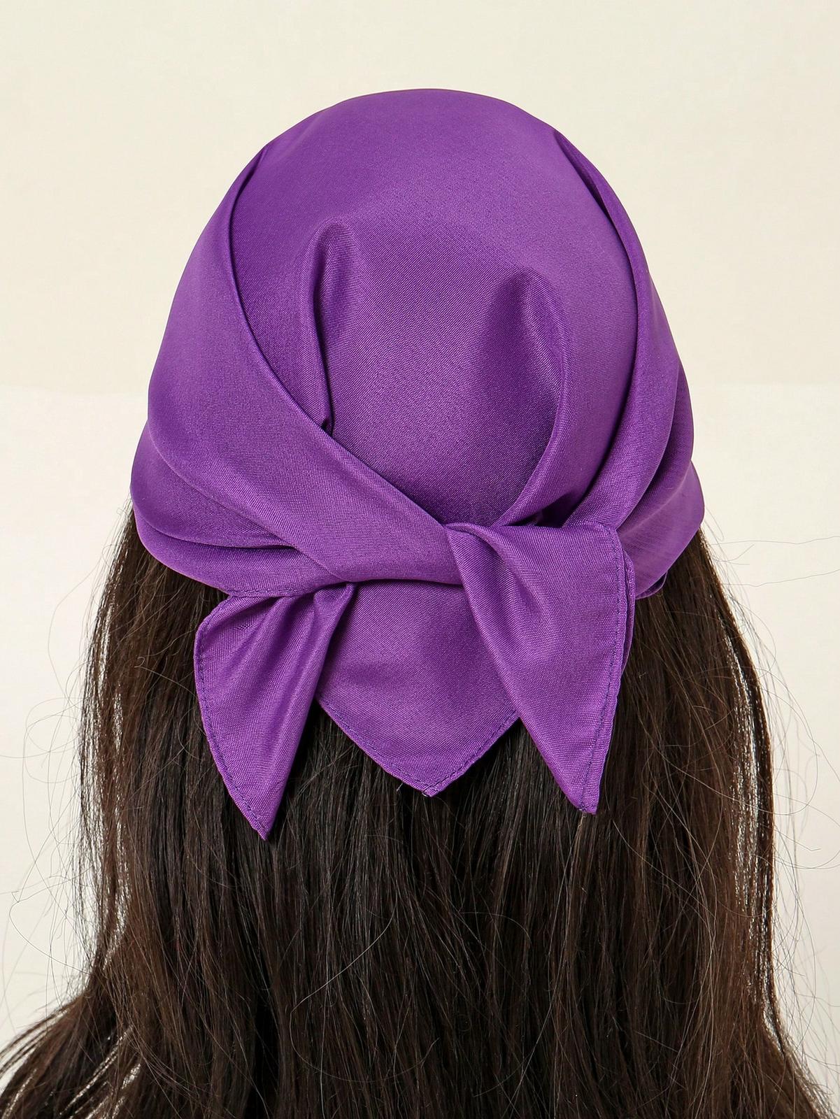 Costumes & Accessories: Plain Bandana 100% COTTON Head Wrap Durag Bandanna Summer Biker Scarf Mask - Purple