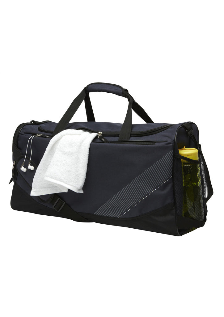Men's Accessories: Large Foldable Sports Gym Duffle Bag Waterproof Travel Duffel Bag - Navy