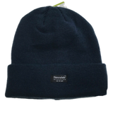 Men's Hats & Caps: Dents 2pcs Set Mens 3M Thinsulate Pull-On Beanie + Knitted Fingerless Gloves