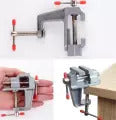 Tool Clamps & Vices: Mini Table Bench Vise 3.5" Work Bench Vice Jewelers Hobby Clamp