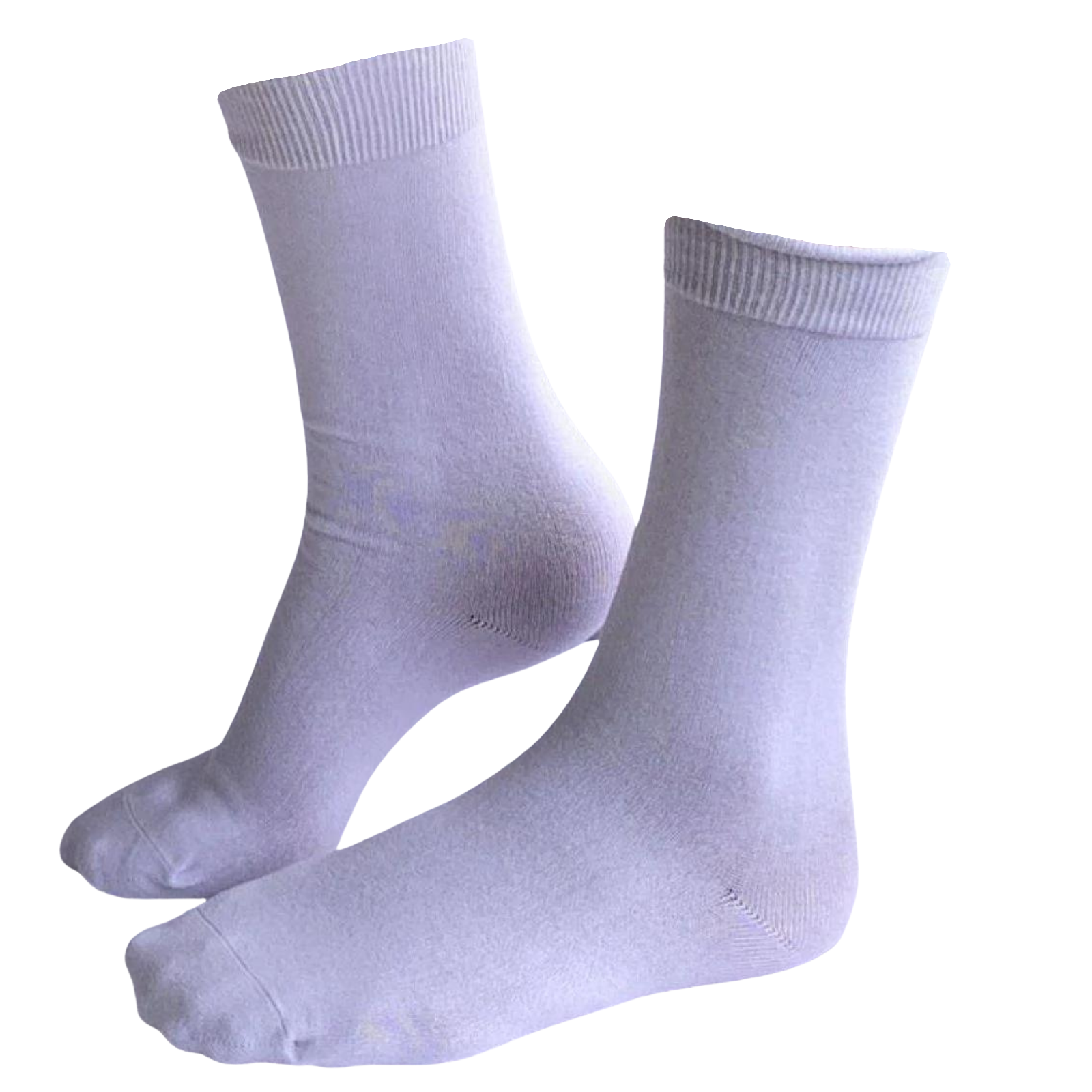 Men's Underwear & Socks: 1 Pair Premium Bamboo Loose Top Socks Diabetic Diabetes Circulation Eco Sox - White - 11-14