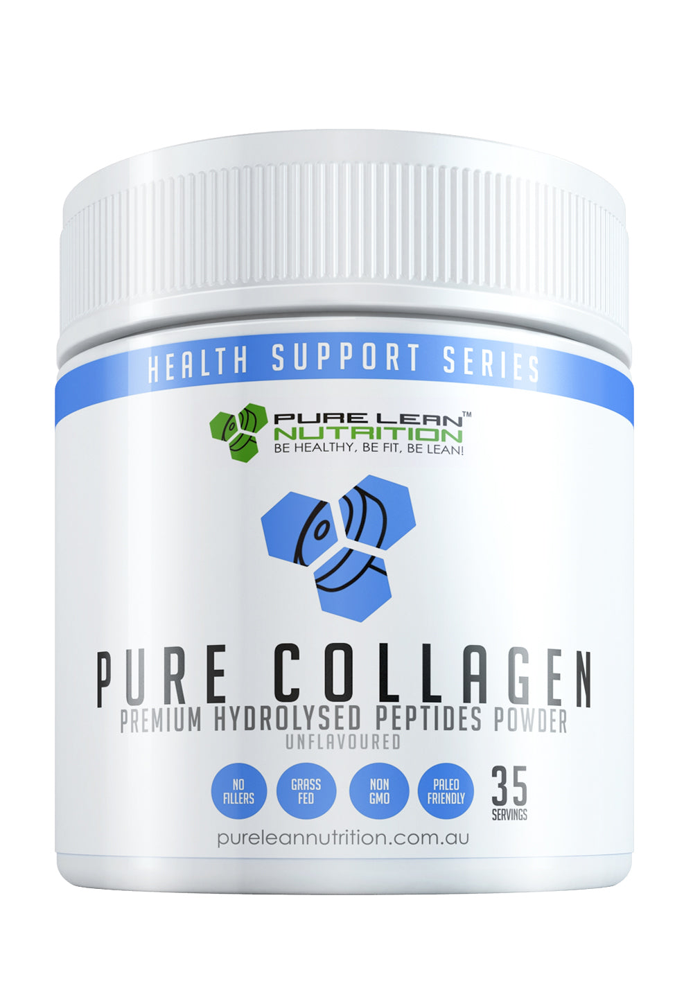 Vitamins & Supplements: 35 Servings Premium Hydrolysed Collagen Peptides Powder Hair Skin Nail Health Grass Fed 420g