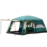 Tents: Tasman 3-5 Person Tent Camping Hiking Festival Sleeping - Green