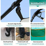 Tents: Tasman 3-5 Person Tent Camping Hiking Festival Sleeping - Green
