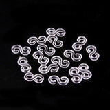 1200pcs Loom Bands Refill Kit Rubber DIY Bracelet Making Set - Plain Orange