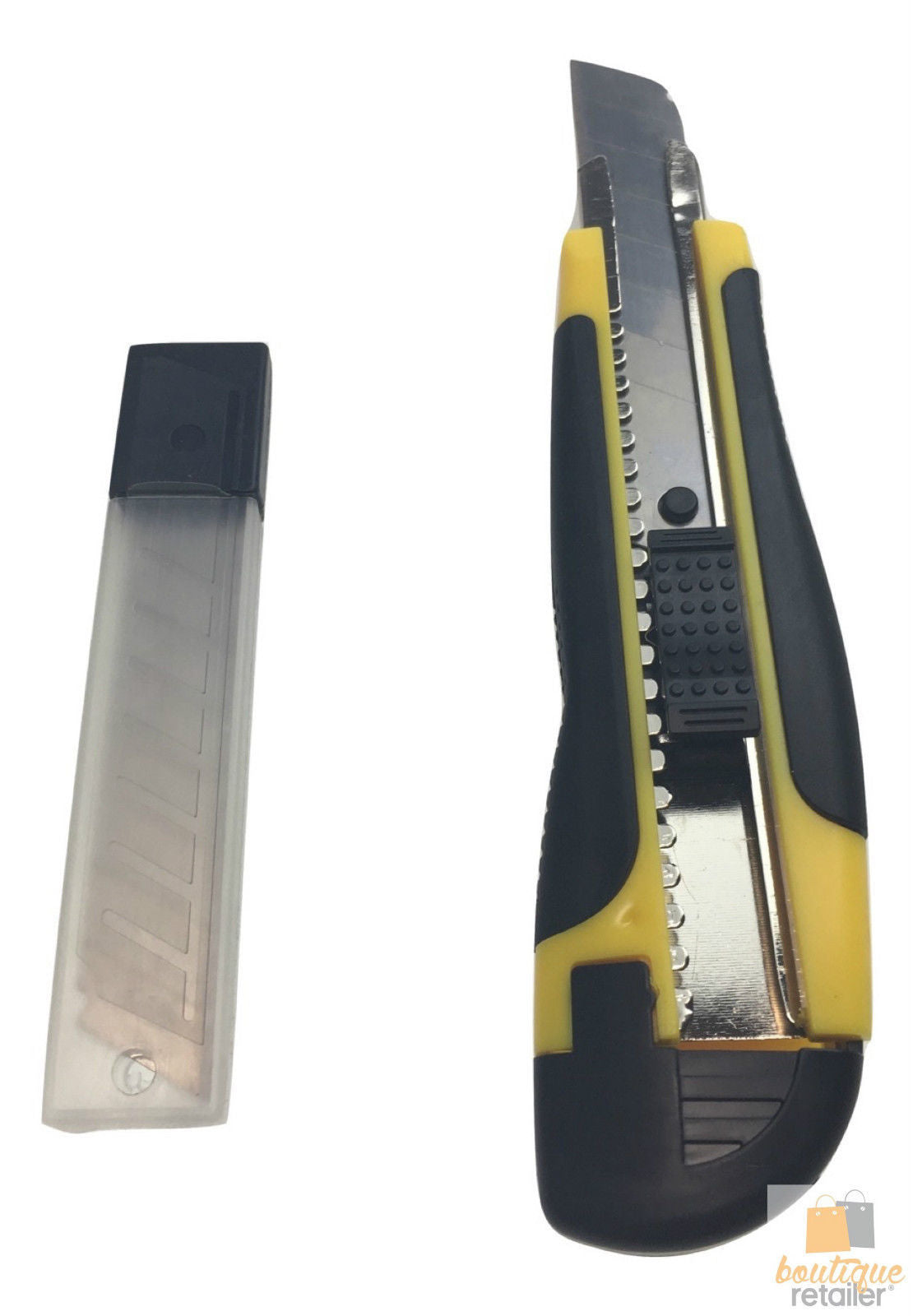 Gardening Tools: 12x BOX CUTTERS Knife Retractable Blade Snap Off Razor 18mm Durable Opener BULK