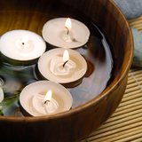 Candles: 400pcs TEA LIGHT CANDLES 9 Hour Burn Tealight Wedding Smokeless Crystal Wax BULK