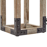 Table Lamps: Designer Wooden TABLE LAMP Modern Rustic Geo Industrial Retro  Desk Light