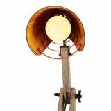 Table Lamps: Scandi Modern Natural Wooden Table Lamp Rustic Retro Designer Vintage Light
