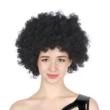 Costumes & Accessories: Mens DELUXE AFRO WIG Curly Hair Costume Party Fancy Disco 70s 80s Dress Up - Black