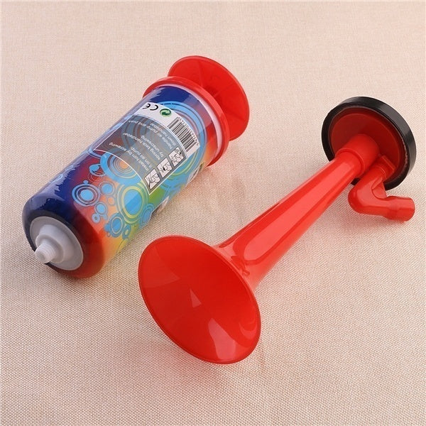 Costumes & Accessories: Air Horn Party Prop Hand Held Loud Pump Action Plastic Novelty Reusable Klaxon