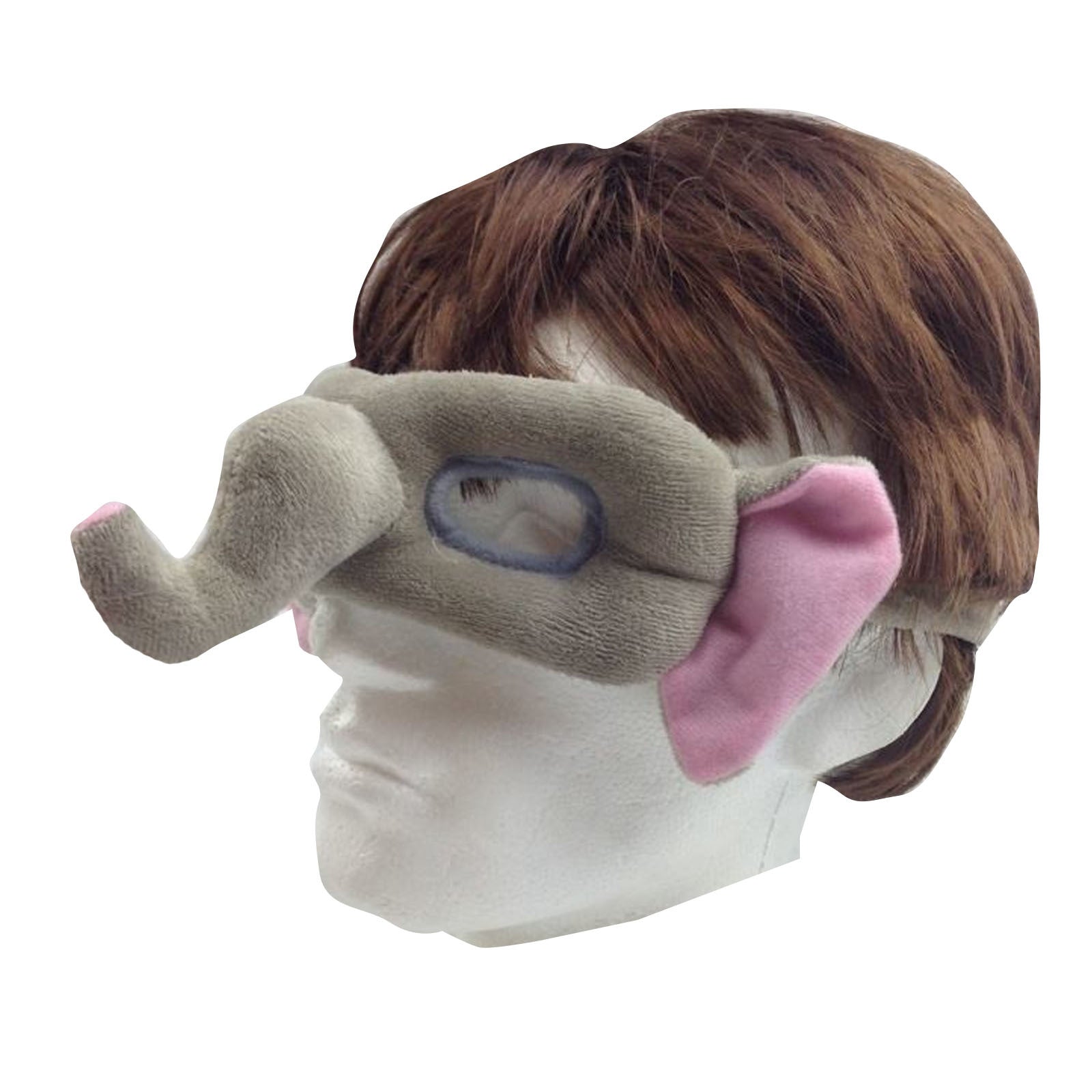 ANIMAL EYE MASK Party Costume Halloween Accessory - Elephant