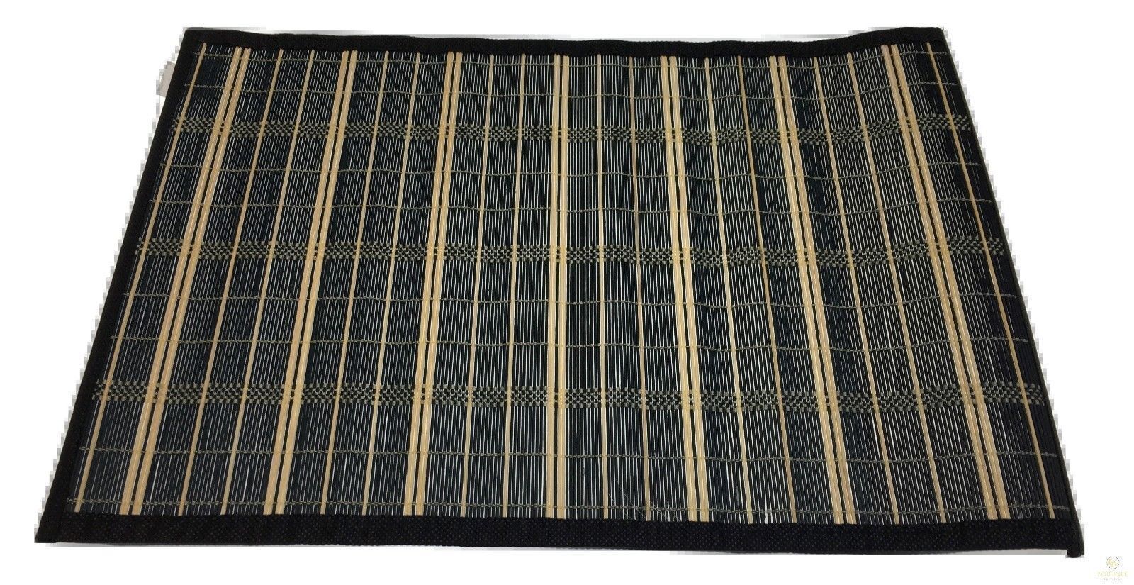 Table Linen & Kitchen Towels: BAMBOO PLACEMAT Dinner Table Decor Party Natural Party 45x30cm Place Mat