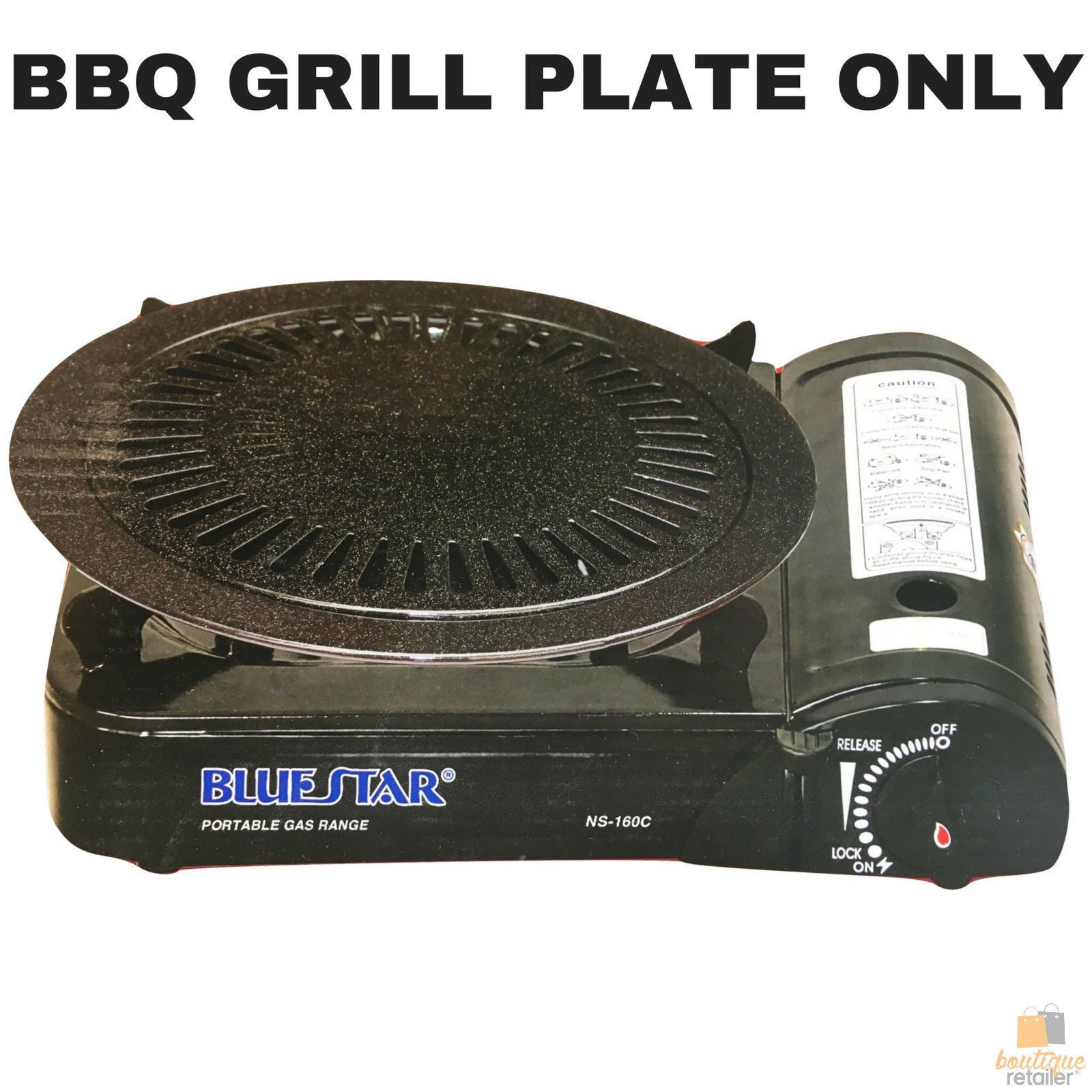 BBQs & Accessories: BBQ GRILL PLATE for Portable Grill Gas Stove Asian Vietnamese Chinese