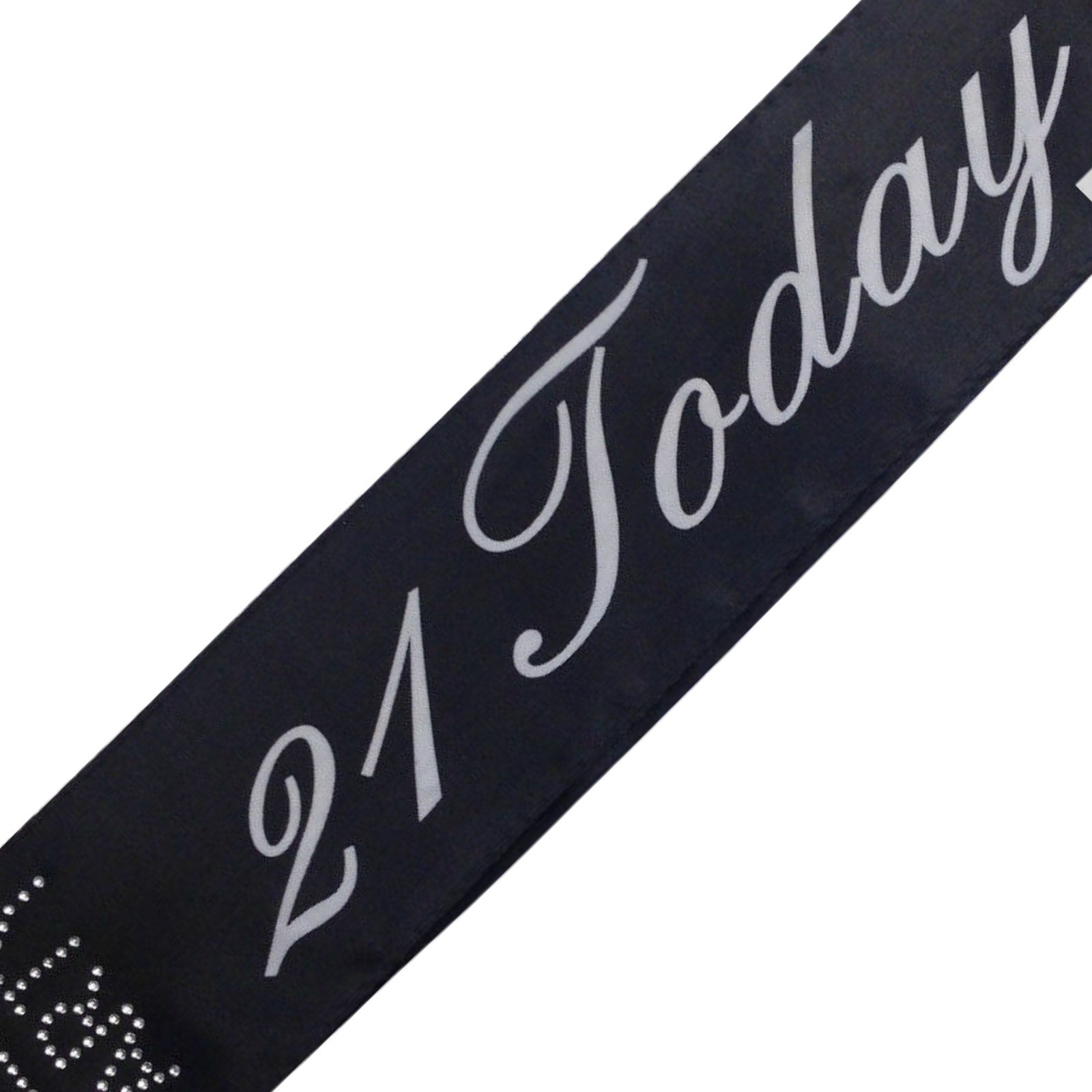 Costumes & Accessories: 21st Birthday Sash 21 Today! Girls Night Party Costume Celebration Bday - Black