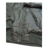 Plus Size Quilted Jacket Zip Up Classic Padded Flight Flying Winter Big & Tall - Bottle Green - 6XL