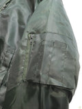 Plus Size Quilted Jacket Zip Up Classic Padded Flight Flying Winter Big & Tall - Bottle Green - 7XL