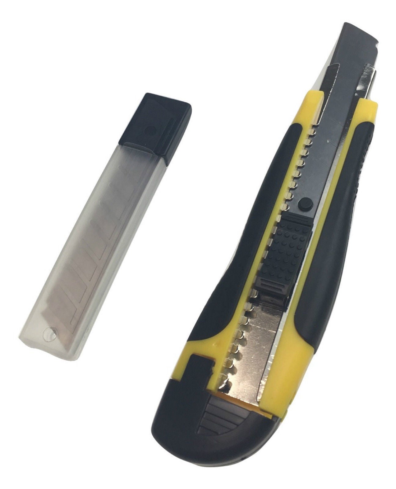 Gardening Tools: BOX CUTTER & BLADES Knife Retractable Blade Snap Off Razor 18mm Durable Opener